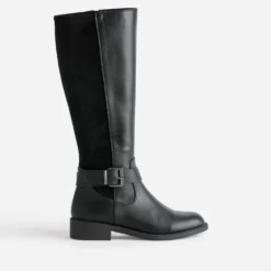 Botte noire bi matière