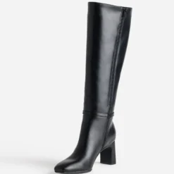 Botte noire bride cheville
