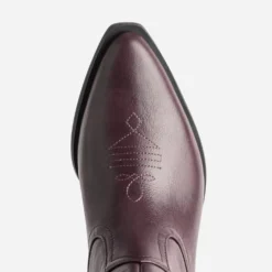 Botte TEXTO bordeaux esprit santiag
