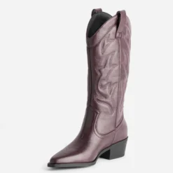 Botte TEXTO bordeaux esprit santiag