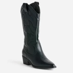 Botte TEXTO noire esprit santiag