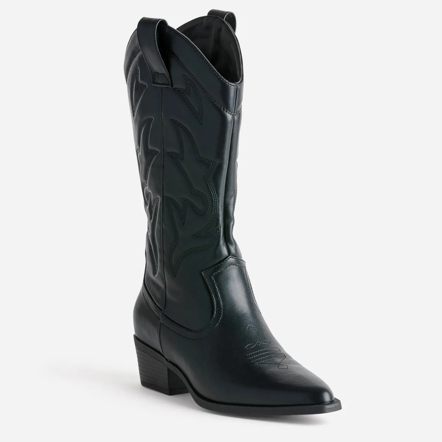 Botte TEXTO noire esprit santiag