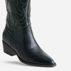 Botte TEXTO noire esprit santiag