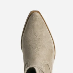 Botte TEXTO taupe et bronze esprit santiag