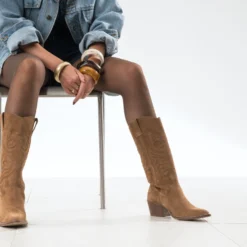 Botte western TEXTO camel