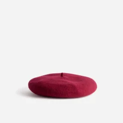 Béret rouge laine mélangée