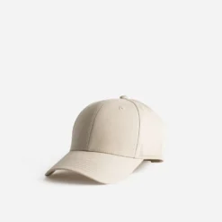 Casquette beige toile