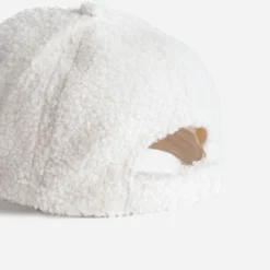 Casquette TEXTO écrue en bouclette