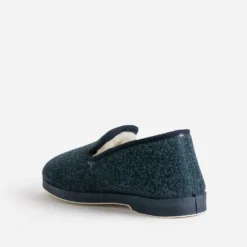 Charentaise bleue fourrée