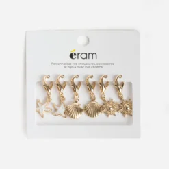 Charms dorés métal