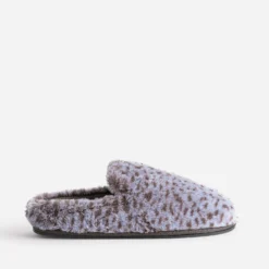 Chausson gris pour femme
