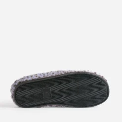 Chausson gris pour femme