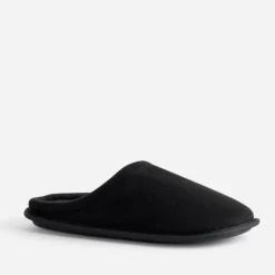 Chausson-mule noir Homme