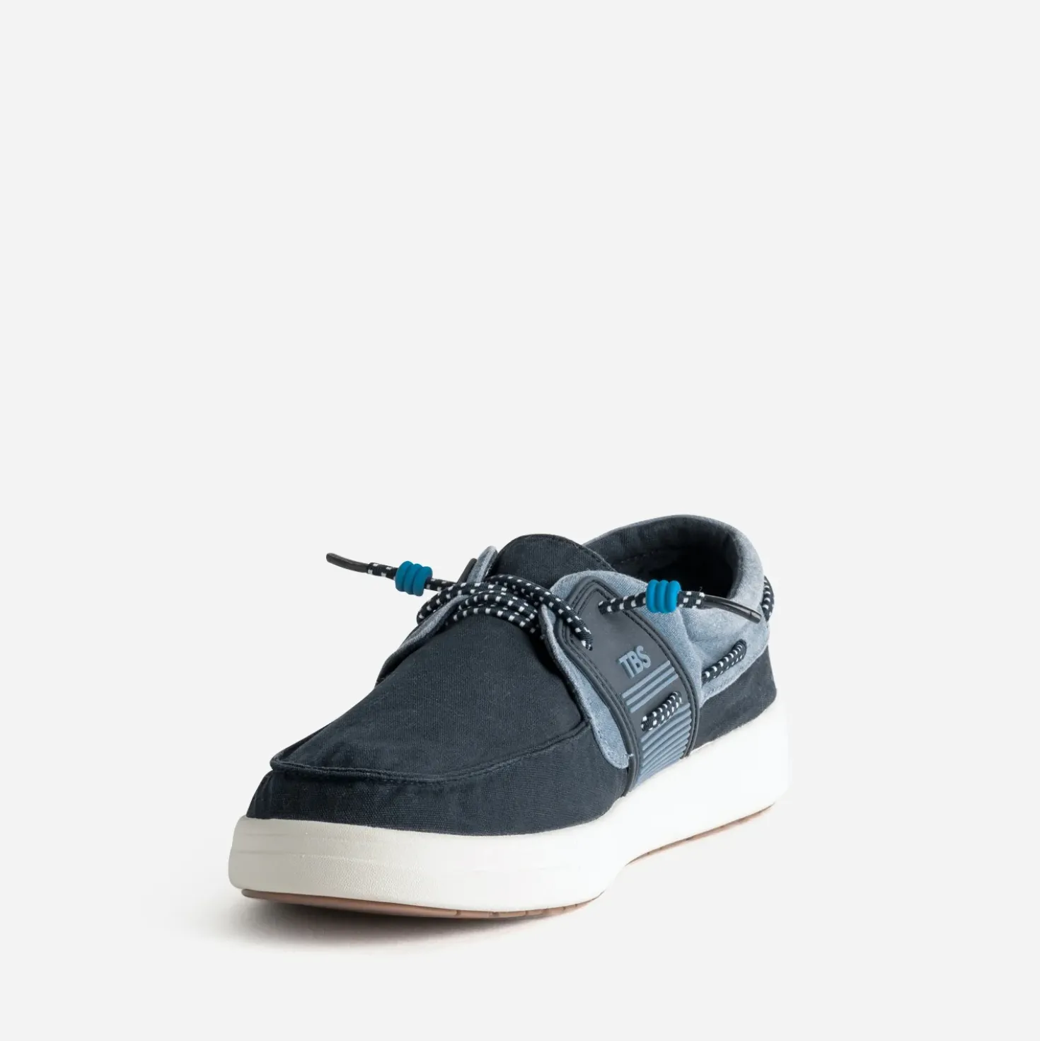 Chaussure-bateau TBS marine toile