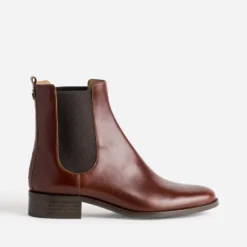 Chelsea boots ATELIER 1927 acajou cuir