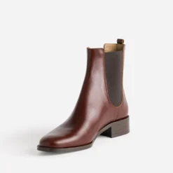 Chelsea boots ATELIER 1927 acajou cuir