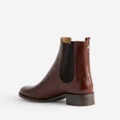 Chelsea boots ATELIER 1927 acajou cuir