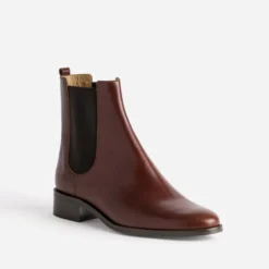 Chelsea boots ATELIER 1927 acajou cuir