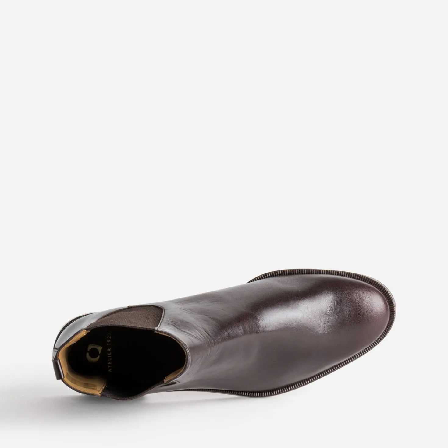 Chelsea boots ATELIER 1927 marron cuir
