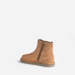 Chelsea boots éco-conçu BUGGY cognac en cuir