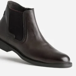Chelsea boots FLUCHOS marron cuir