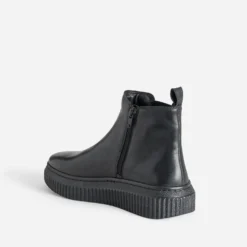 Chelsea boots FRANCE ARNO noir cuir