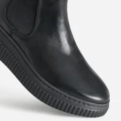 Chelsea boots FRANCE ARNO noir cuir