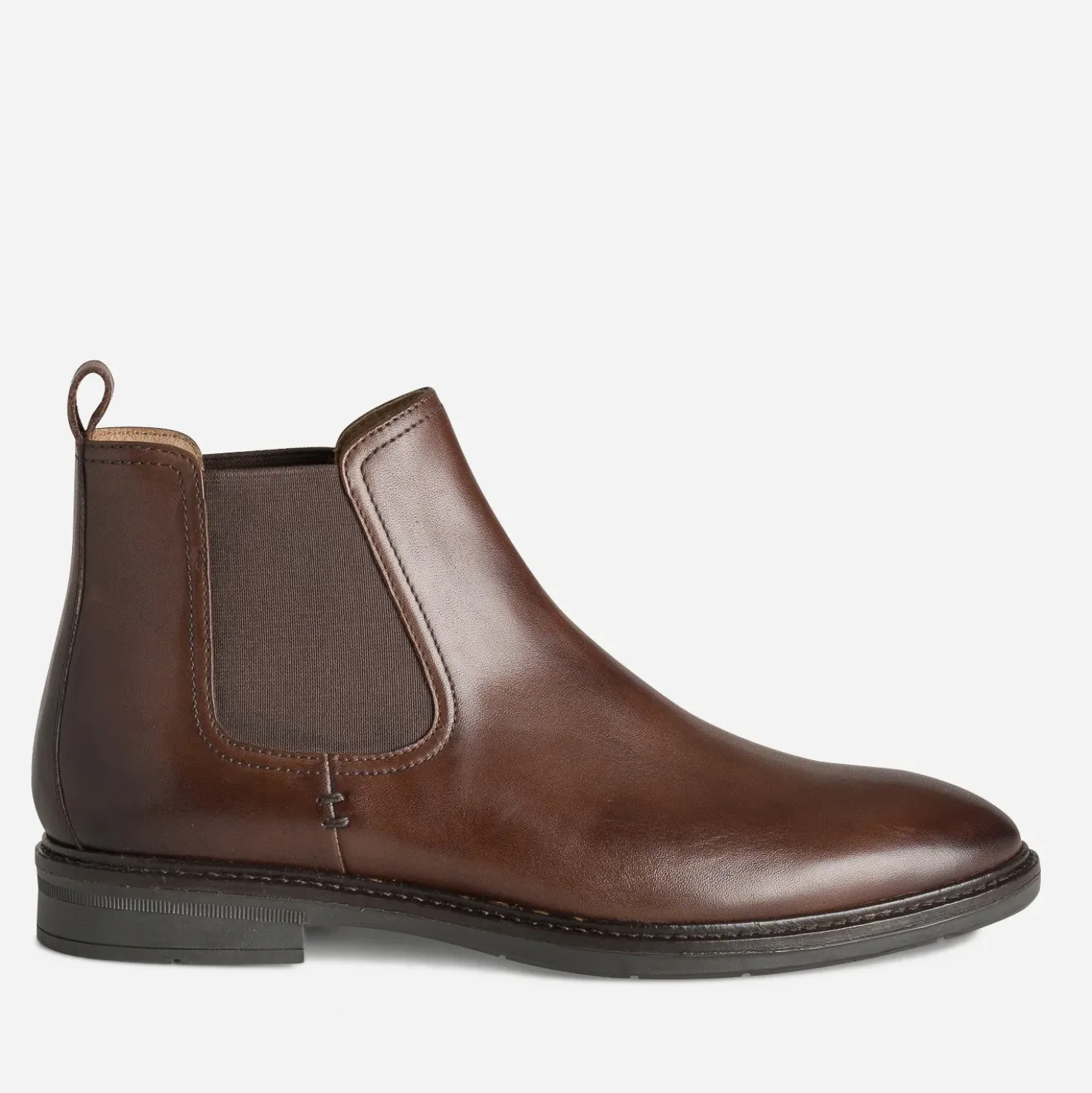 Chelsea boots marron cuir