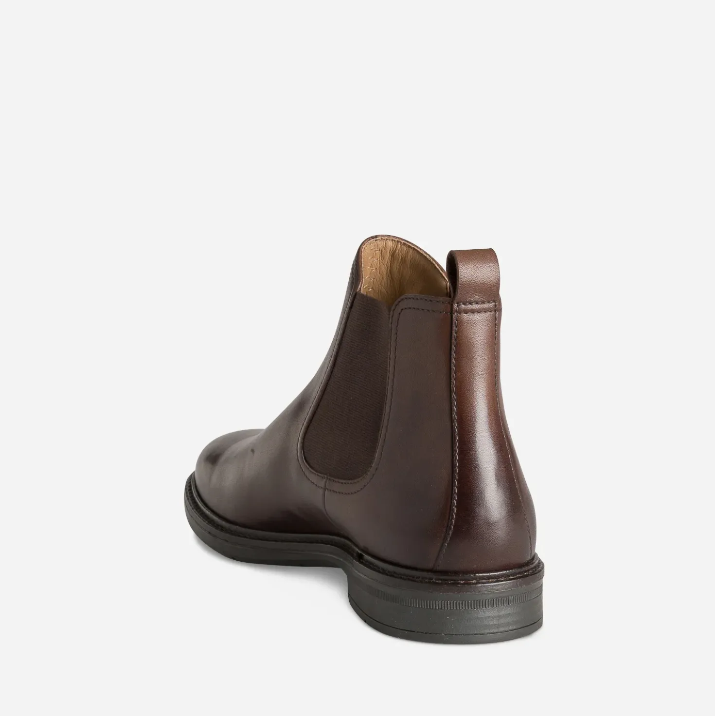 Chelsea boots marron cuir