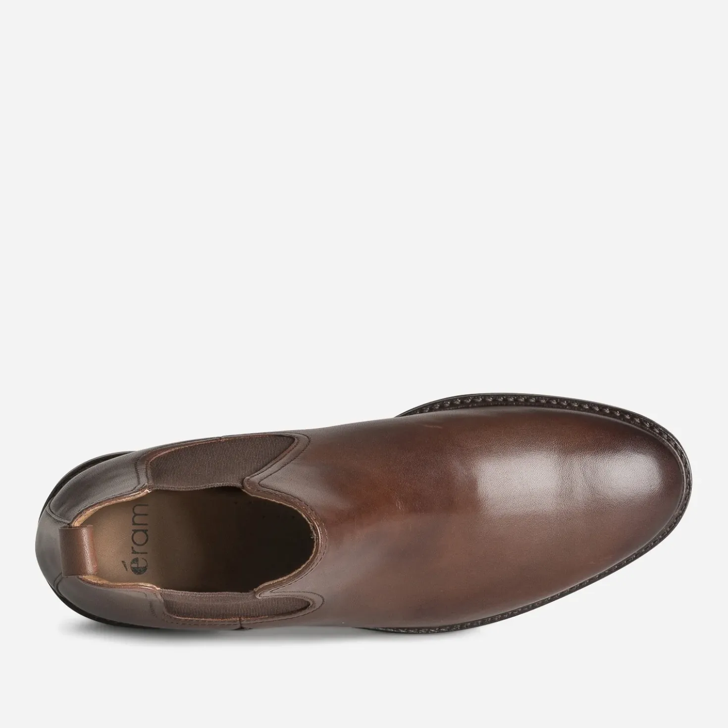 Chelsea boots marron cuir