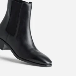 Chelsea boots noir cuir