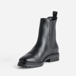 Chelsea boots noir cuir