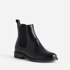 Chelsea boots noir cuir