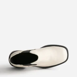 Chelsea boots TEXTO écru