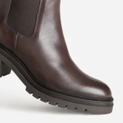 Chelsea boots TEXTO marron cuir