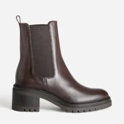 Chelsea boots TEXTO marron cuir