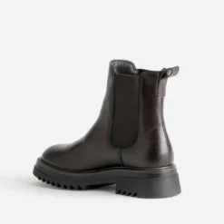 Chelsea boots TEXTO marron cuir