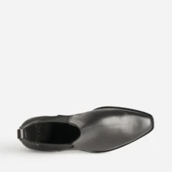 Chelsea boots TEXTO noir cuir