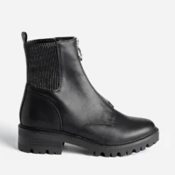 Chelsea boots TEXTO noir zippé