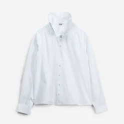 Chemise ERAM WEAR blanche à col Victorien
