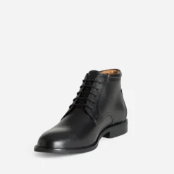 Chukka boots noir cuir