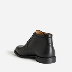 Chukka boots noir cuir
