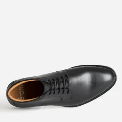 Chukka boots noir cuir