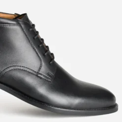 Chukka boots noir cuir
