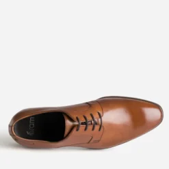 Derby cognac cuir