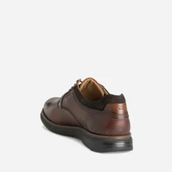 Derby cognac cuir