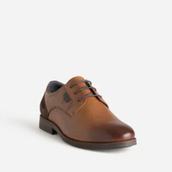 Derby cognac cuir