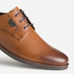 Derby cognac cuir