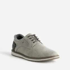 Derby confort beige en toile