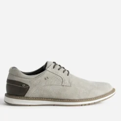 Derby confort beige en toile